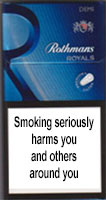 Rothmans Demi Royals Blue Cigarettes pack