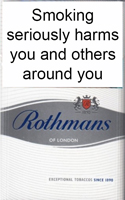 Rothmans King Size Silver Cigarettes pack