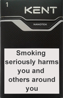 Kent Nanotek White Cigarettes pack