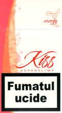 Kiss Super Slims Energy 100's