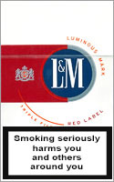 L&M Red (Red Label) Cigarettes pack