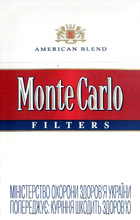 Monte Carlo Red Cigarettes pack