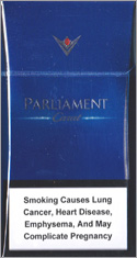 Parliament Carat Blue Cigarettes pack