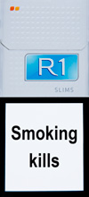 R1 Slims Cigarettes pack