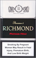 Richmond Platinum Filter Cigarettes pack