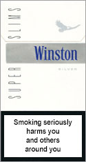 Winston Super Slims Silver 100`s