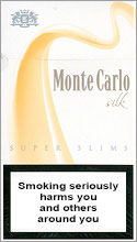 Monte Carlo Super Slims Silk 100`s